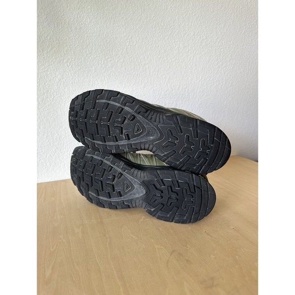 SALOMON XA PRO 3D GTX FORCES MEN S SIZE 8 GORE-TEX TRAIL RUNNING GREEN BLACK - Picture 4 of 9